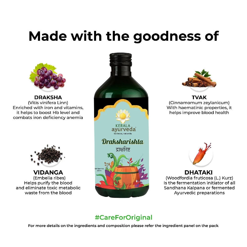 Kerala Ayurveda Draksharishtam, 450 ml-3.webp